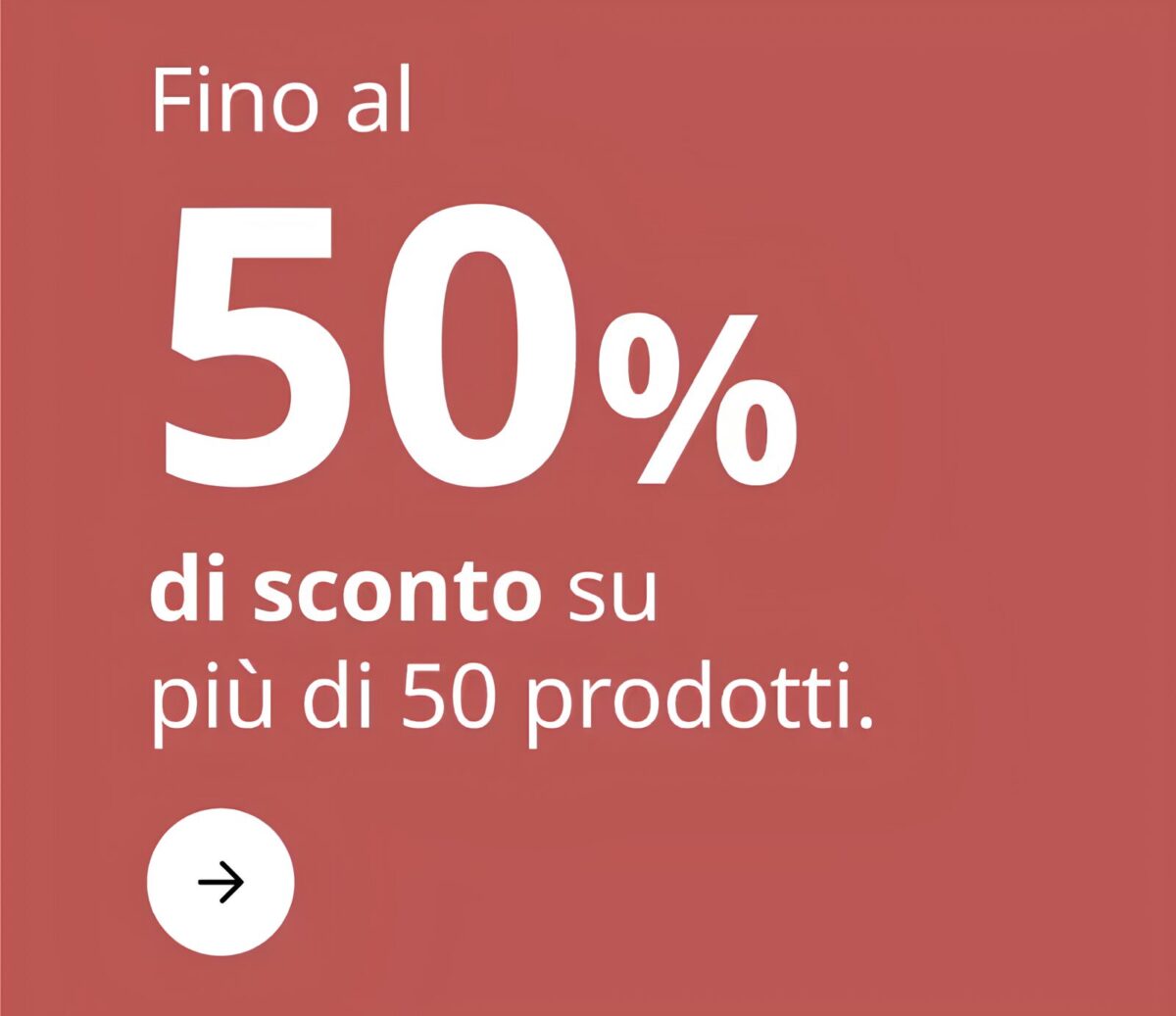Ultimi giorni sconto Ikea 50%: approfittane subito