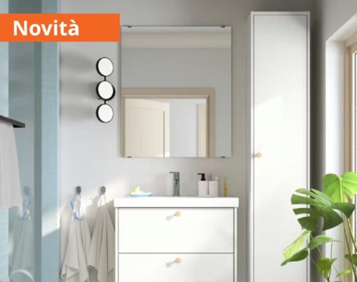 Bagno novità Ikea per mantenere un ordine perfetto