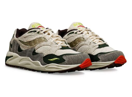 Sneakers Bodega x Saucony Grid Shadow 2 Jaunt Woven: le calzature dall’animo sostenibile che non perdono stile e prestazioni