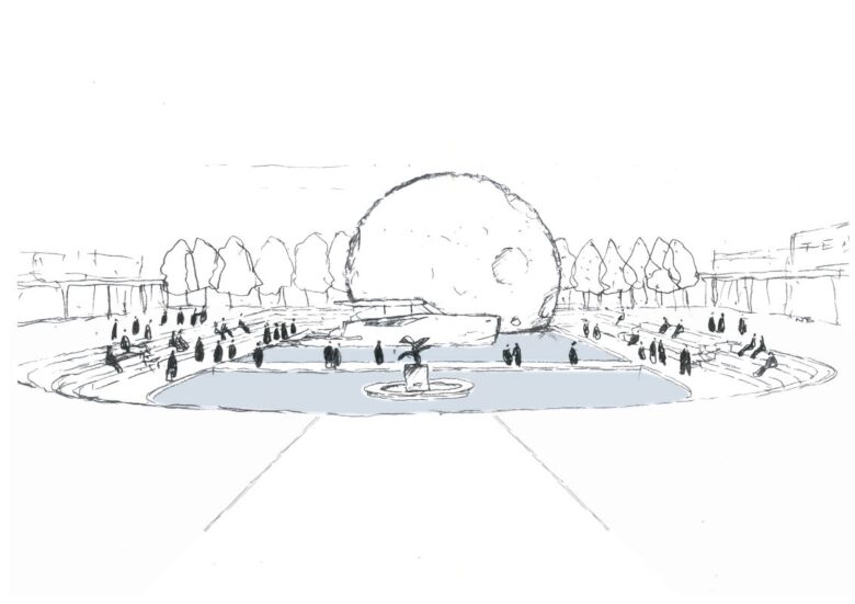 Azimut @ Milano Design Week 2024_preview_sketch AMDL Circle