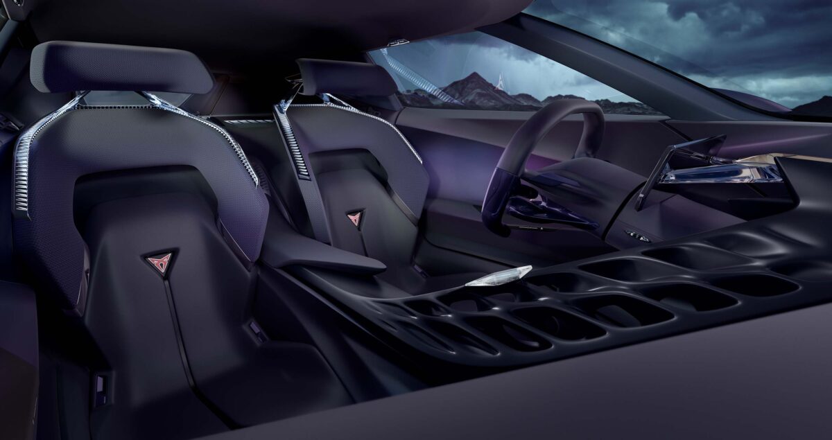 Interni Cupra Darkrebel