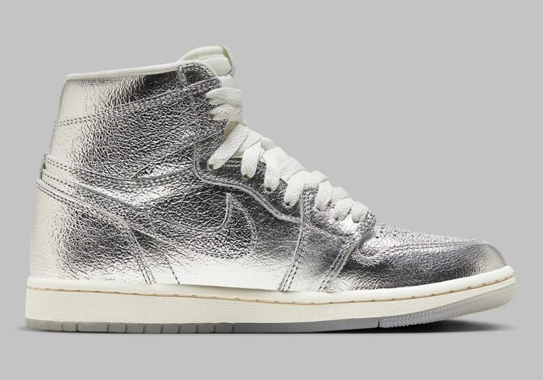 Air Jordan 1 Chrome Metallic Silver