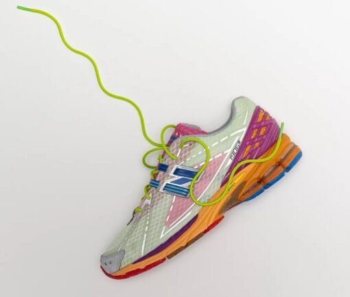 La tavolozza di colori eccentrica delle nuove New Balance 1906R “Rosewater”