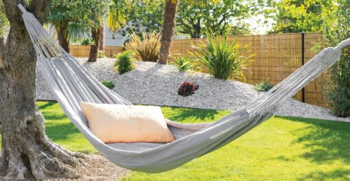 Con le amache Eminza in offerta realizza un angolo siesta nello spazio esterno