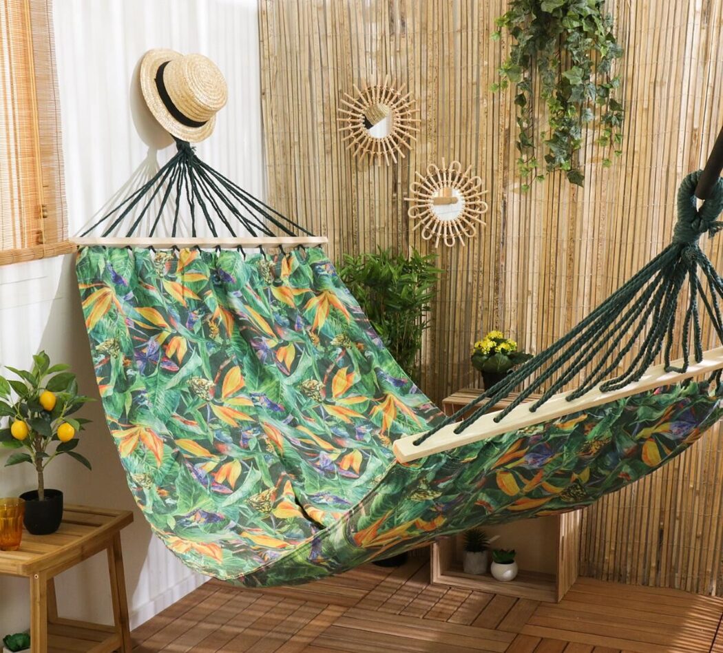 Con le amache Eminza in offerta realizza un angolo siesta nello spazio esterno