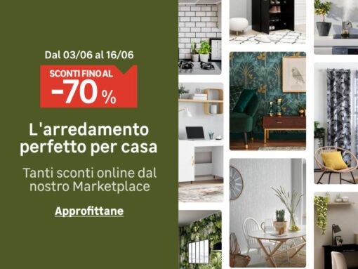 Nuovi decori per la cucina con le soluzioni Leroy Merlin scontate fino al 16 giugno