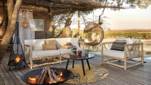 Maisons du Monde: la poltrona sospesa per un relax totale