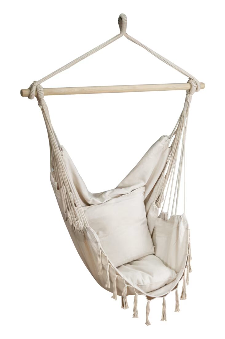 poltrona sospesa da giardino