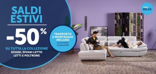 Sconti luglio 2024 Casa Tua su tutta la collezione! Più trasporto e montaggio incluso