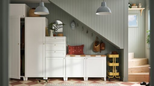 Guardaroba ingresso: SMÅSTAD di Ikea è perfetto sempre
