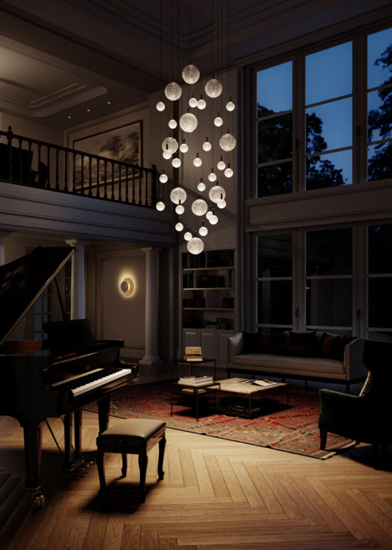 Cattelani &amp; Smith Par 18 Chandelier