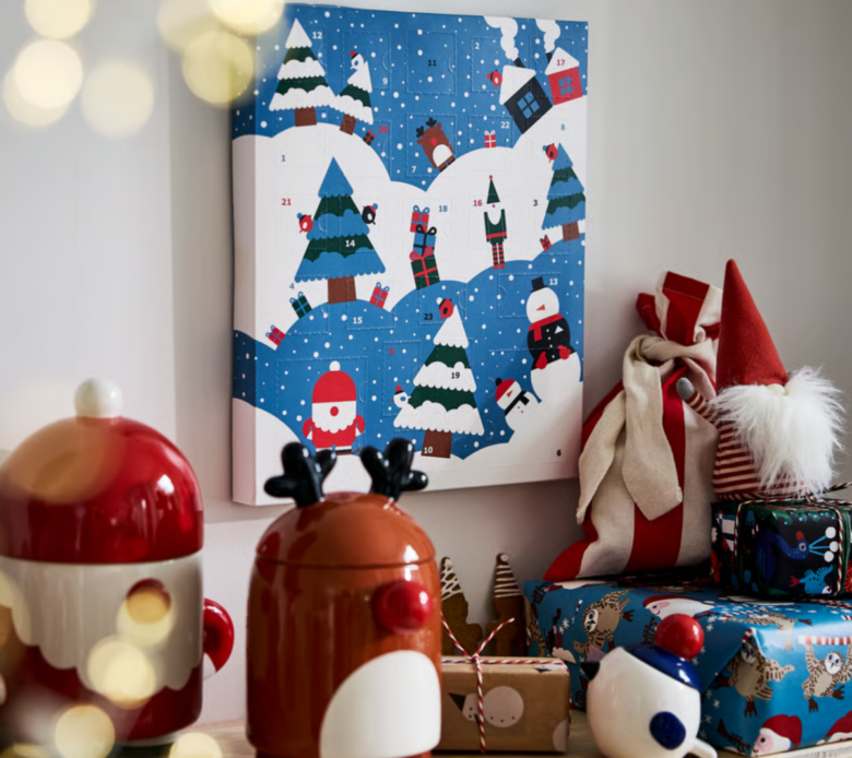 calendario avvento ikea collezione VINTERSAGA