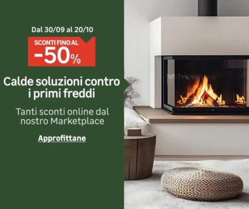 Camini Leroy Merlin: incredibili offerte fino al 21 ottobre 2024