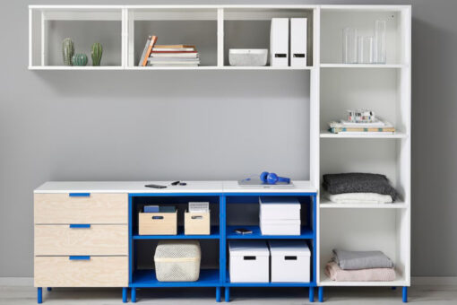 Soluzione Ikea da non perdere: parete attrezzata contemporanea ad un prezzo imbattibile