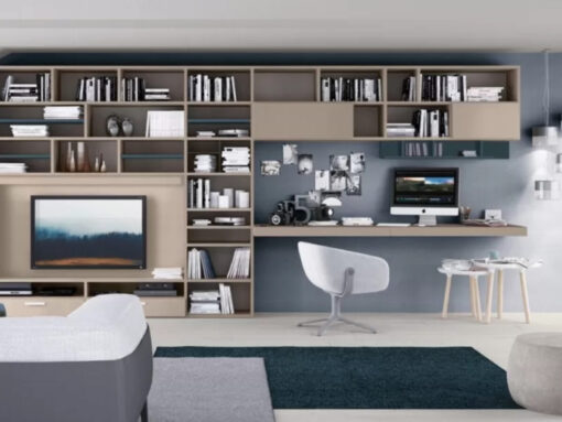 Soggiorno con libreria Arredissima: la soluzione per ogni spazio