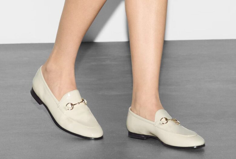 Alla moda ma con stile: i nuovissimi mocassini bianchi Gucci Jordaan sono super trendy…e anche comodi!