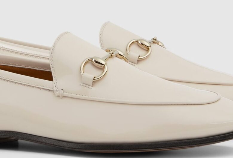 Alla moda ma con stile: i nuovissimi mocassini bianchi Gucci Jordaan sono super trendy…e anche comodi!