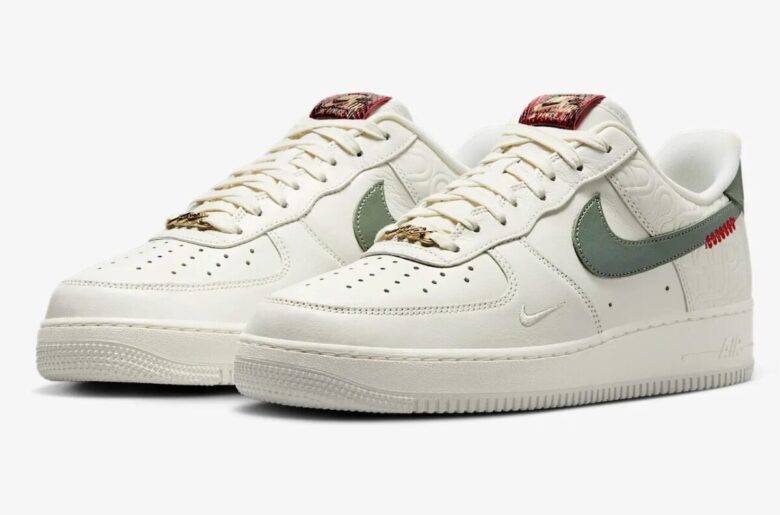 Le splendide Nike Air Force 1 ’07 celebrano il Capodanno lunare con dettagli imperdibili