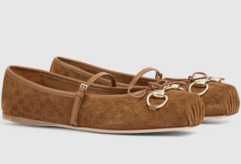 Le nuovissime ballerine Gucci con la punta quadrata fanno impazzire le fashion addicted!