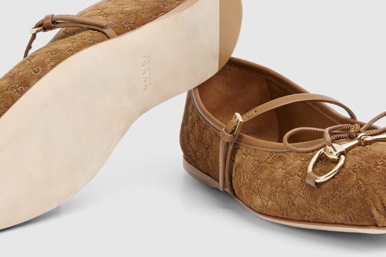 Le nuovissime ballerine Gucci con la punta quadrata fanno impazzire le fashion addicted!