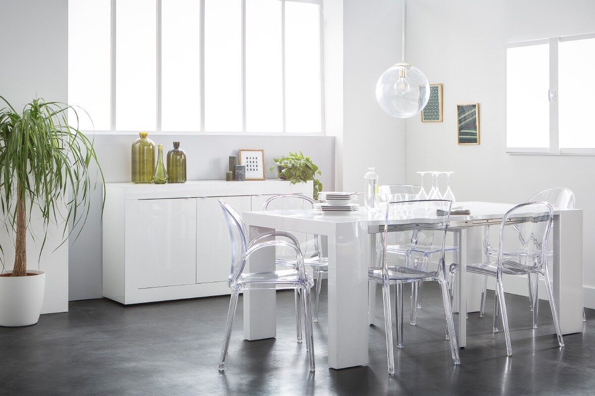 sedie colorate Miliboo sedie colorate Miliboo