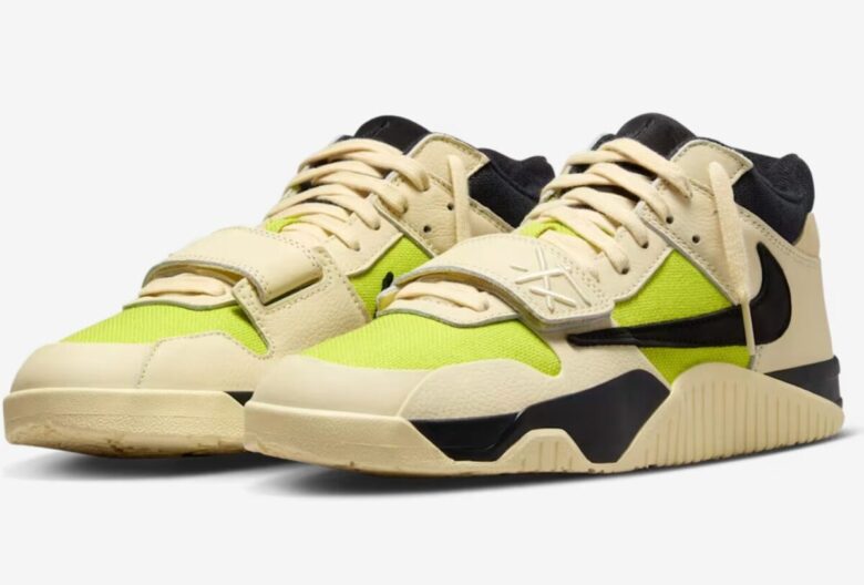 Le Nike CJ1 T-Rexx Travis Scott sorprendono tutti con la nuance di tendenza bright cactus