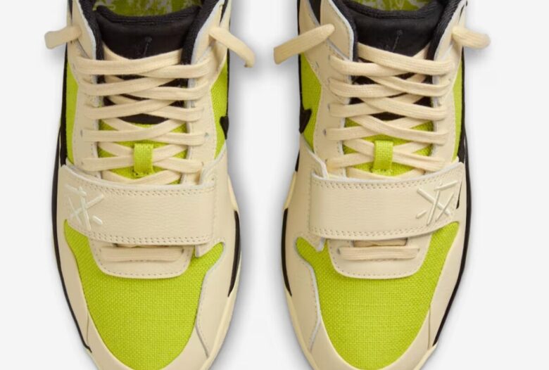 Le Nike CJ1 T-Rexx Travis Scott sorprendono tutti con la nuance di tendenza bright cactus