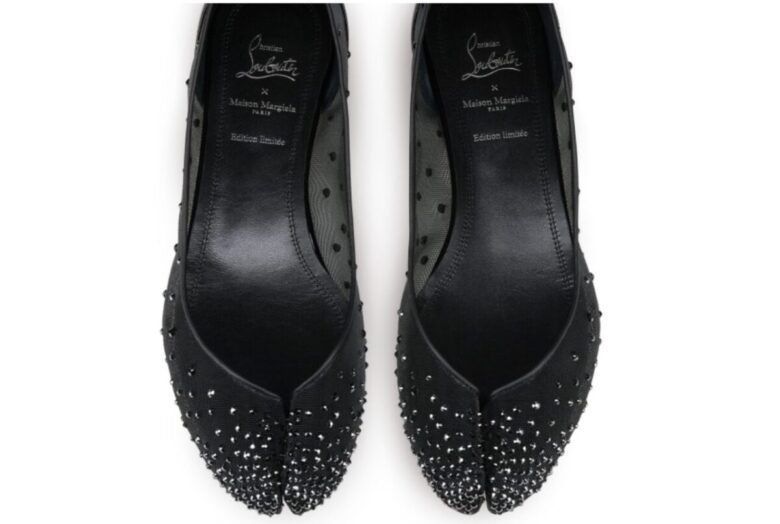 ballerine a rete Louboutin x Maison Margiela (3)