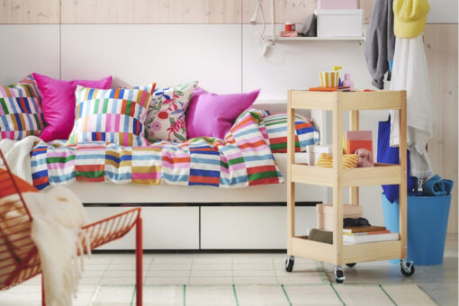 Camera da letto colorata: le nuove soluzioni Ikea per portare vivacità