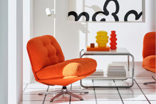 Poltrona girevole contemporanea: un ritorno al passato con Ikea