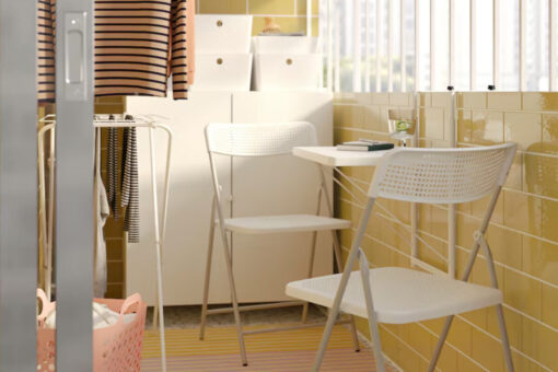 Tavolo da ringhiera: da Ikea la soluzione per il balcone