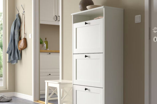 Scarpiera per ingresso: la soluzione elegante di Ikea