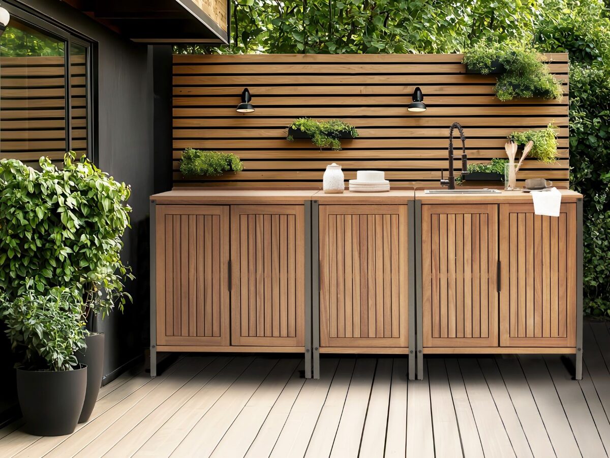 mobili da esterno Beliani