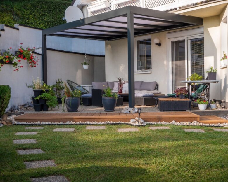 Pergola in alluminio