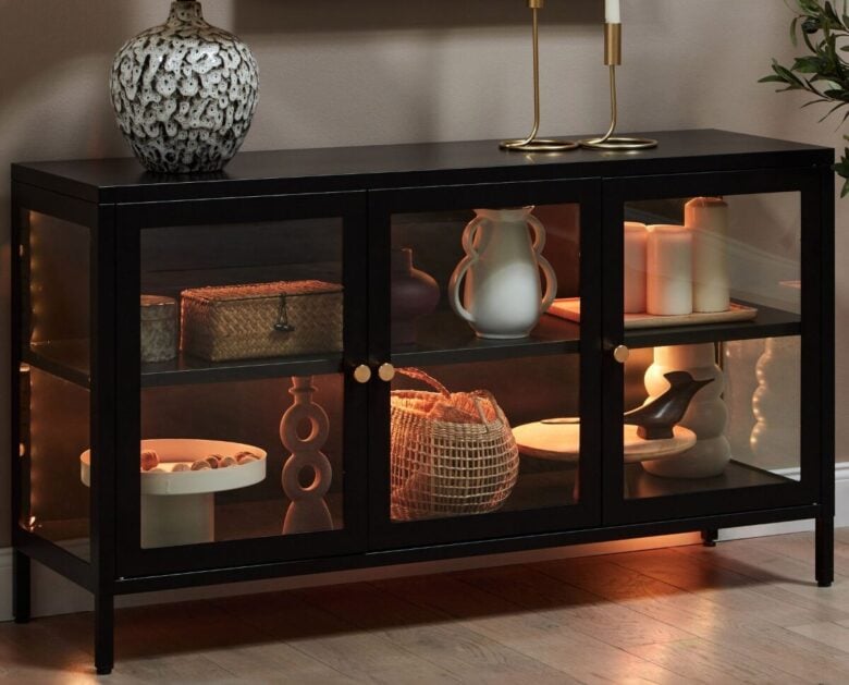 credenze e vetrinette Beliani