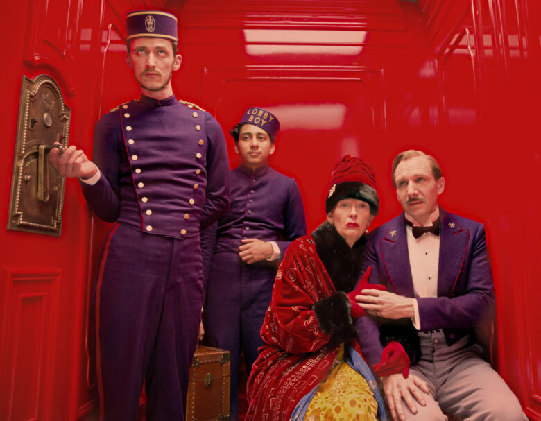 Scena da The Grand Budapest Hotel (2014)  di Wes Anderson