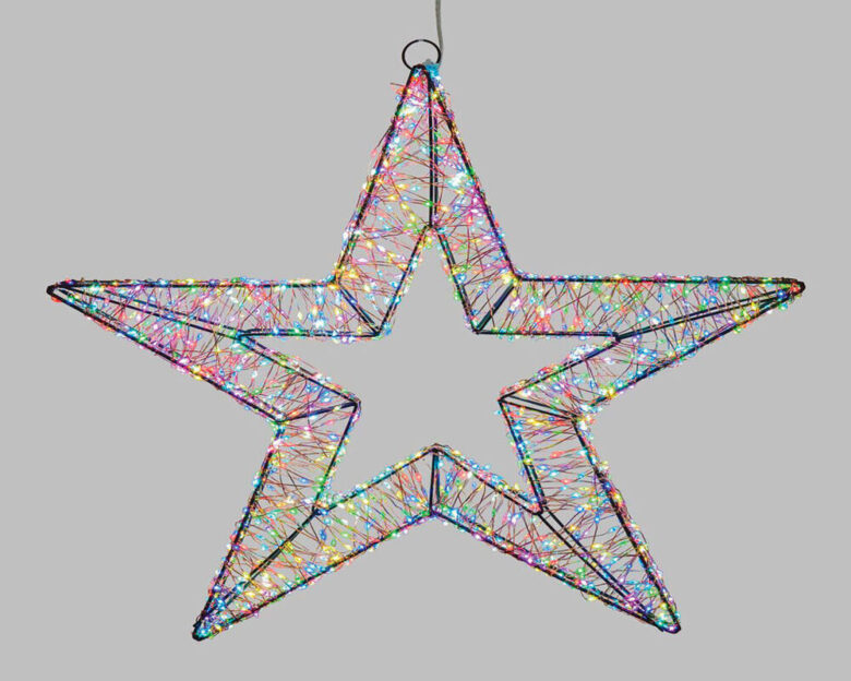 Decorazione luminosa a stella (1)