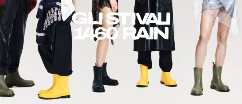 stivali 1460 rain Dr. Martens
