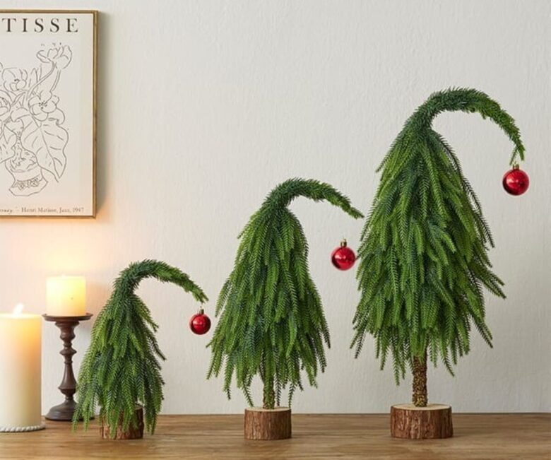 albero di Natale da tavolo Leroy Merlin