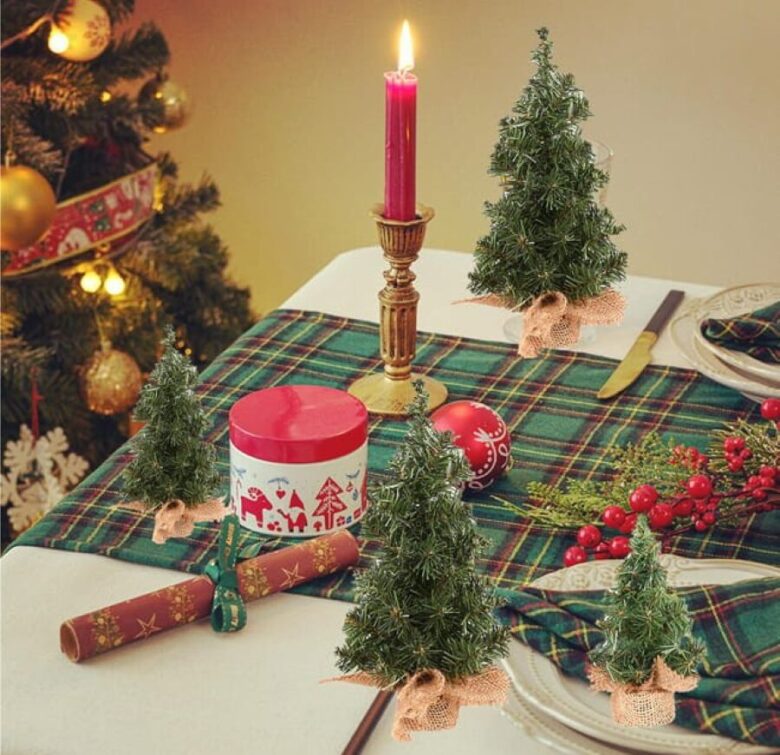 albero di Natale da tavolo Leroy Merlin