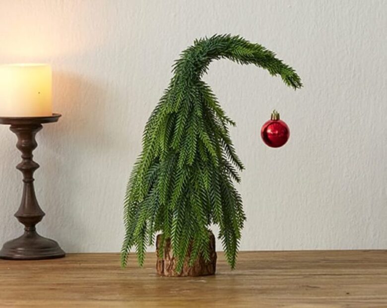 albero di Natale da tavolo Leroy Merlin