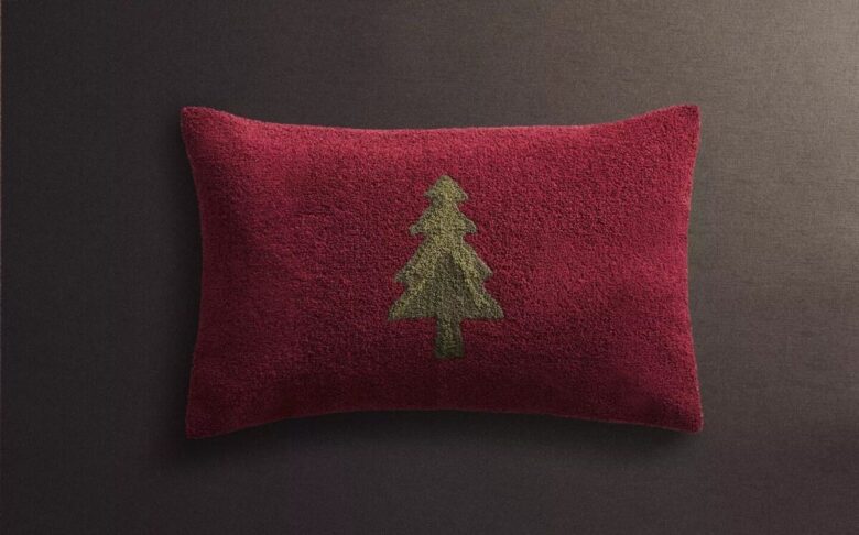 camera da letto natalizia