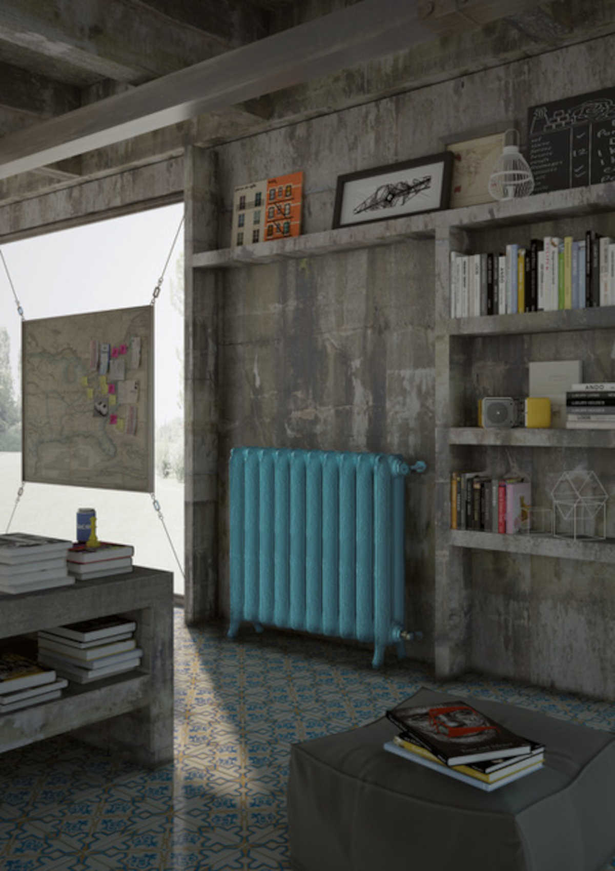 Radiatori di nuova generazione: calore+design