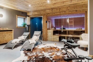 Una villa a Cortina d’Ampezzo reinterpreta con eleganza l’estetica montana