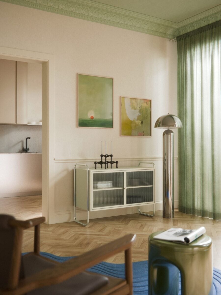 Credenza con frontale Credenza con frontale