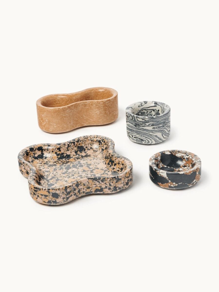 Elara set 4 ciotole decorative