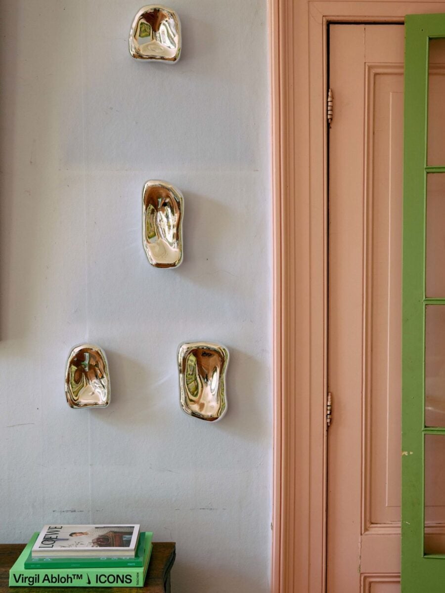 Oggetti decorativi vetro Stones