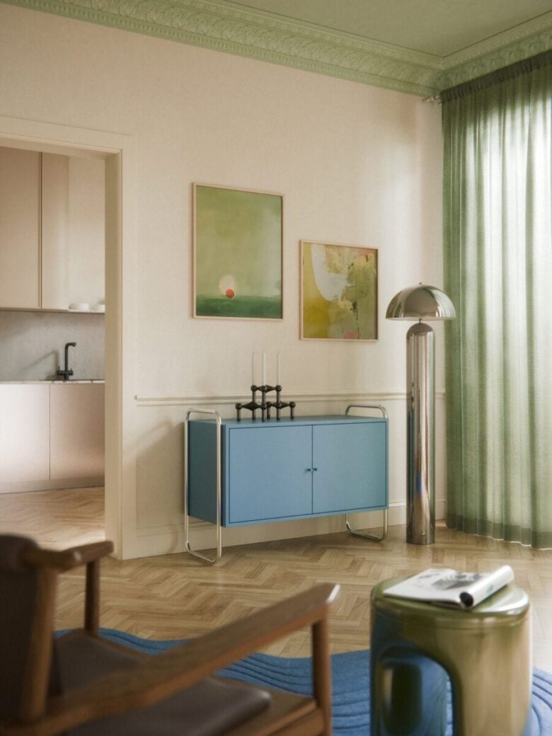 Roby credenza in metallo