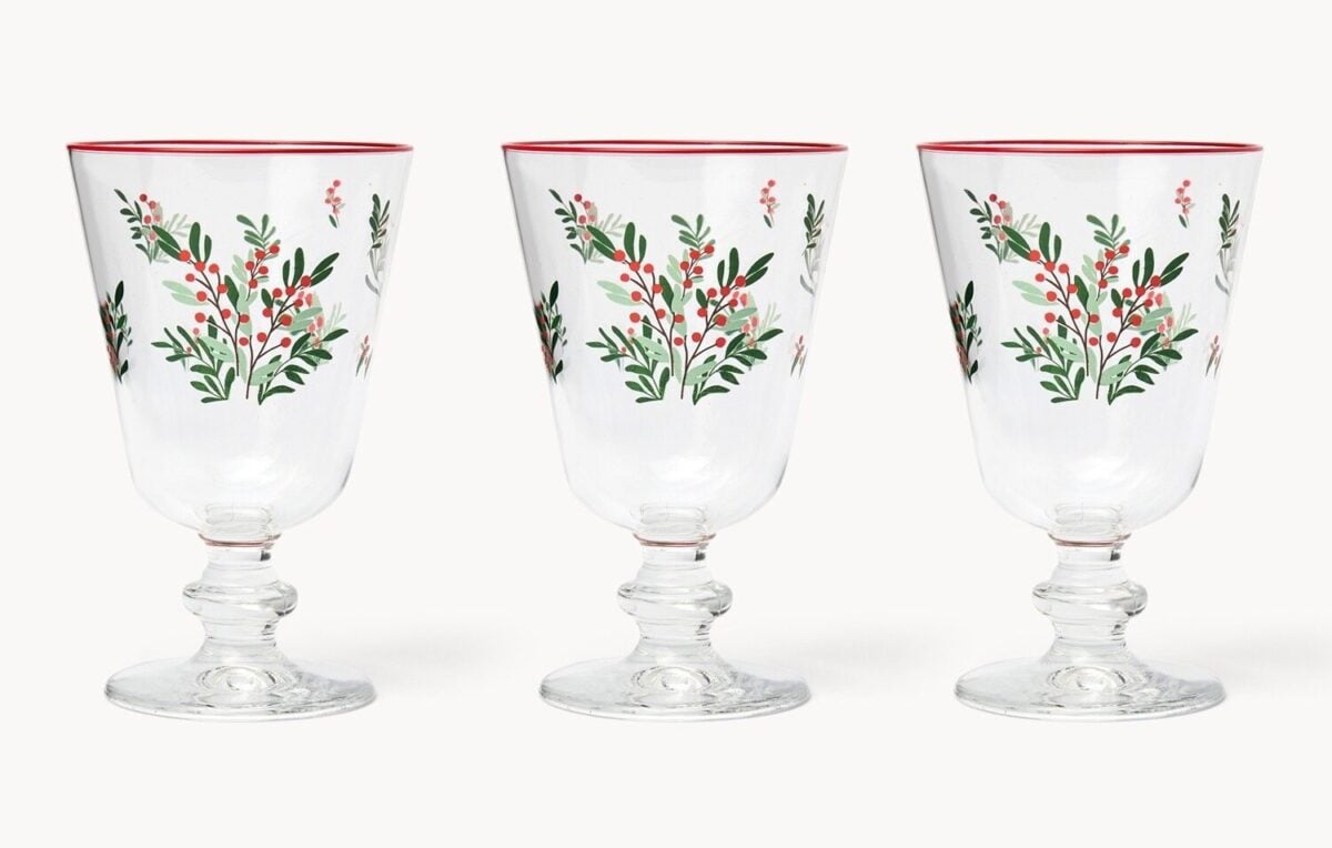 Rendi speciali i tuoi brindisi di Natale con i bicchieri Coincasa -30%