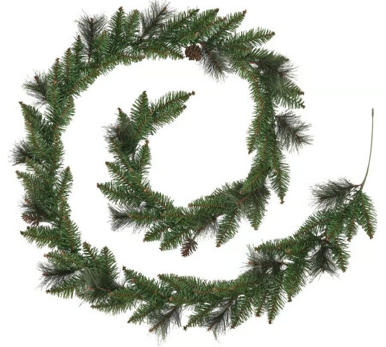 decorare il camino di Natale